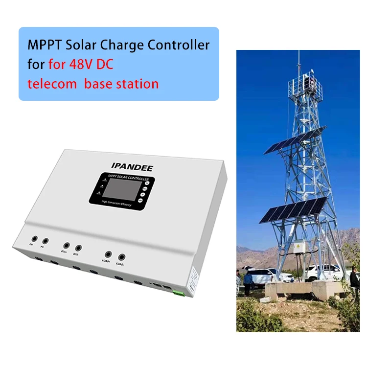 Ipandee Производитель Smart 4G 12V 24V 36V 48V 96V Солнечный контроллер заряда 100 A с Wifi App
