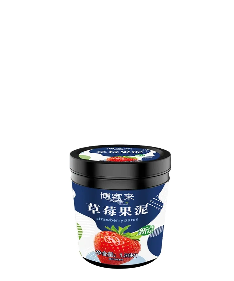 Boduo Bubble Tea Ingredients Fruit Jam For Milk Tea Rose Cranberry Jam