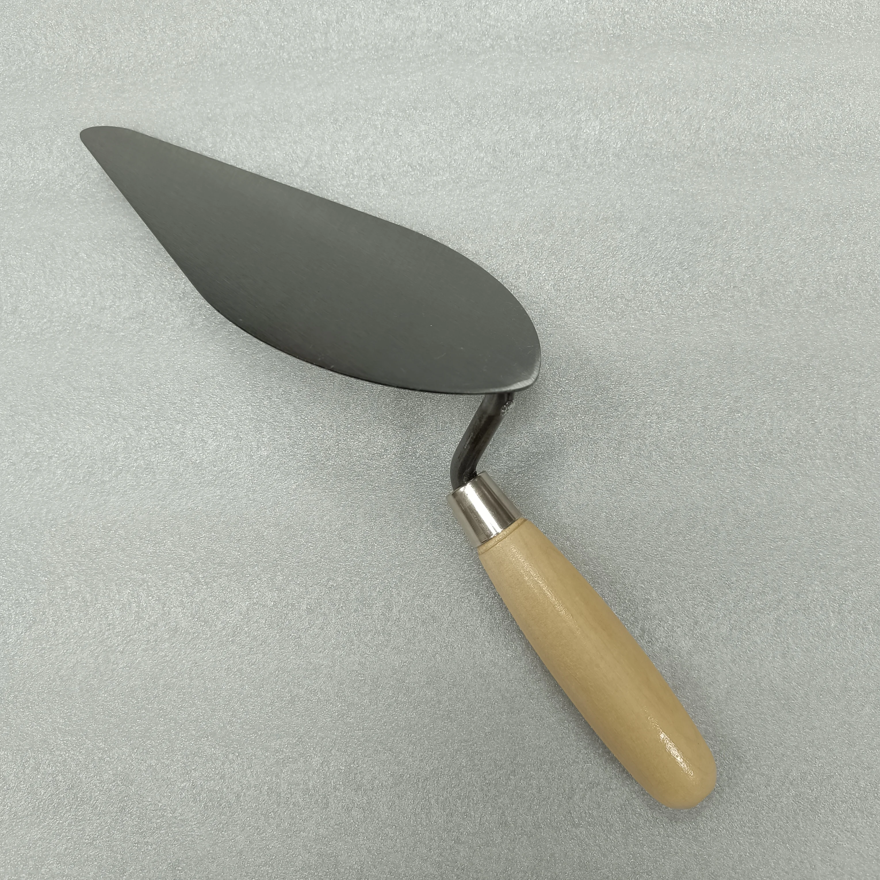 6 Inch Economic Type Trowel Carbon Steel Blade with Wooden Handle Bricklaying Trowel