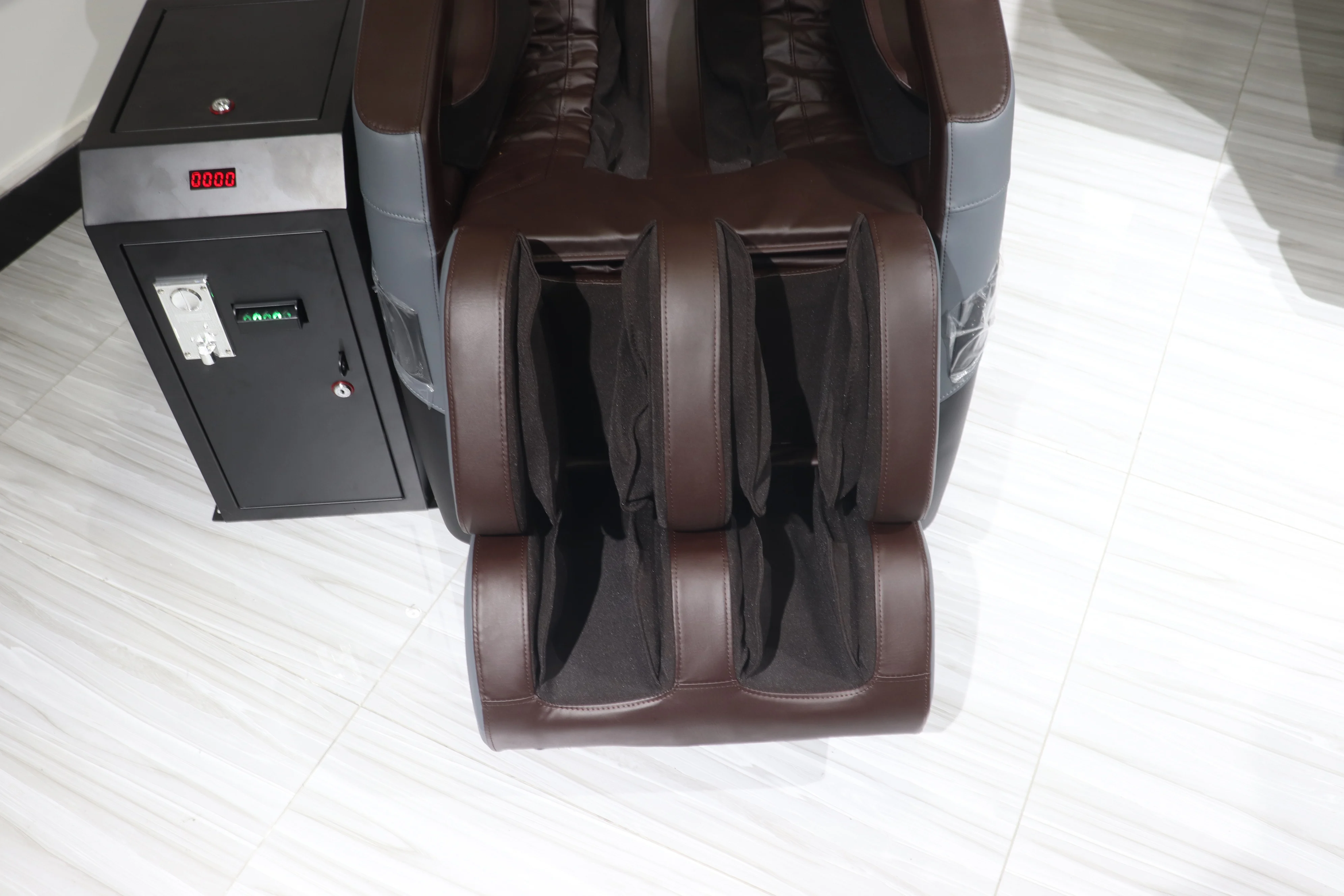 NINGDECRIUS 2023 4D Commercial Massage Chair Full Body Airbags Massage Chair Luxury Coin Operated Vending Zero Gravity 3D OEM