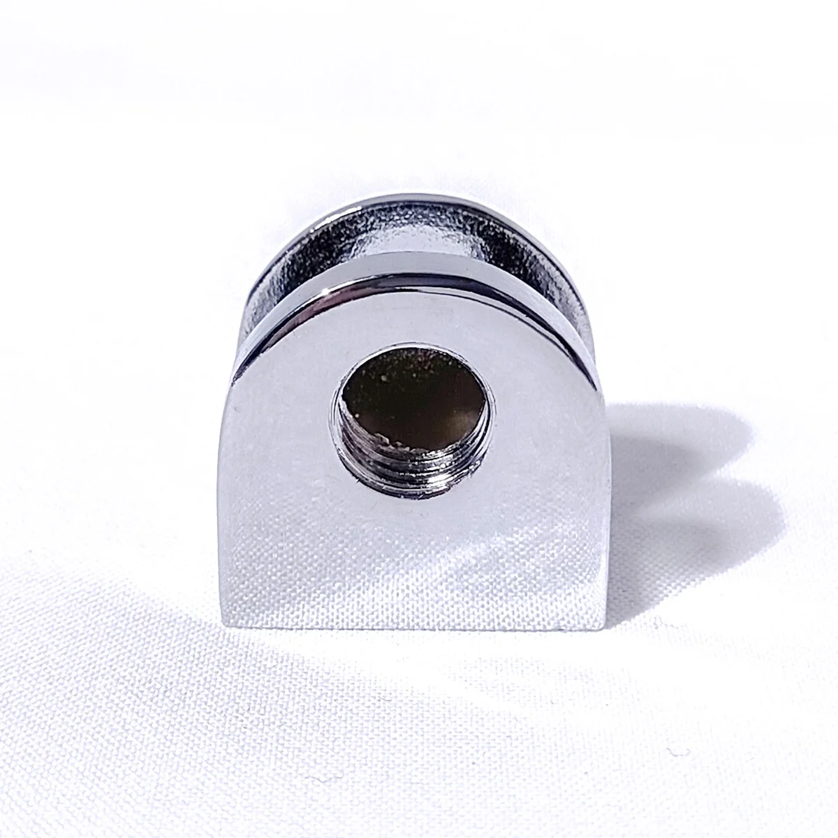 Partition Bracket Accessories Stainless Steel Glass Clip Snap Square Fixed Laminate Clip Half Round Glass Clamp