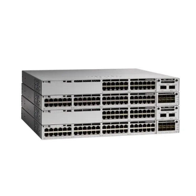 C9300L-48PF-4X-A ciscos Catalyst 9300L 48-port Fixed Uplinks Full PoE+ 4X10G Uplinks Network Advantage Switches