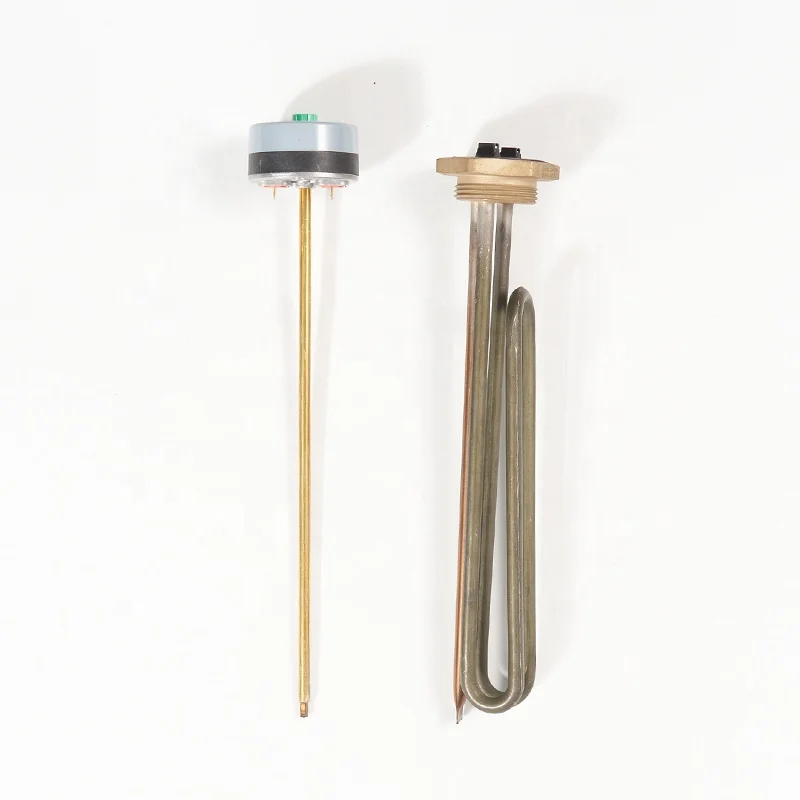 LINYAN 1 1/4 Inch Immersion Heater with Thermostat 1.5KW 2KW 2.5KW 3KW for Solar Water Heater Back Up