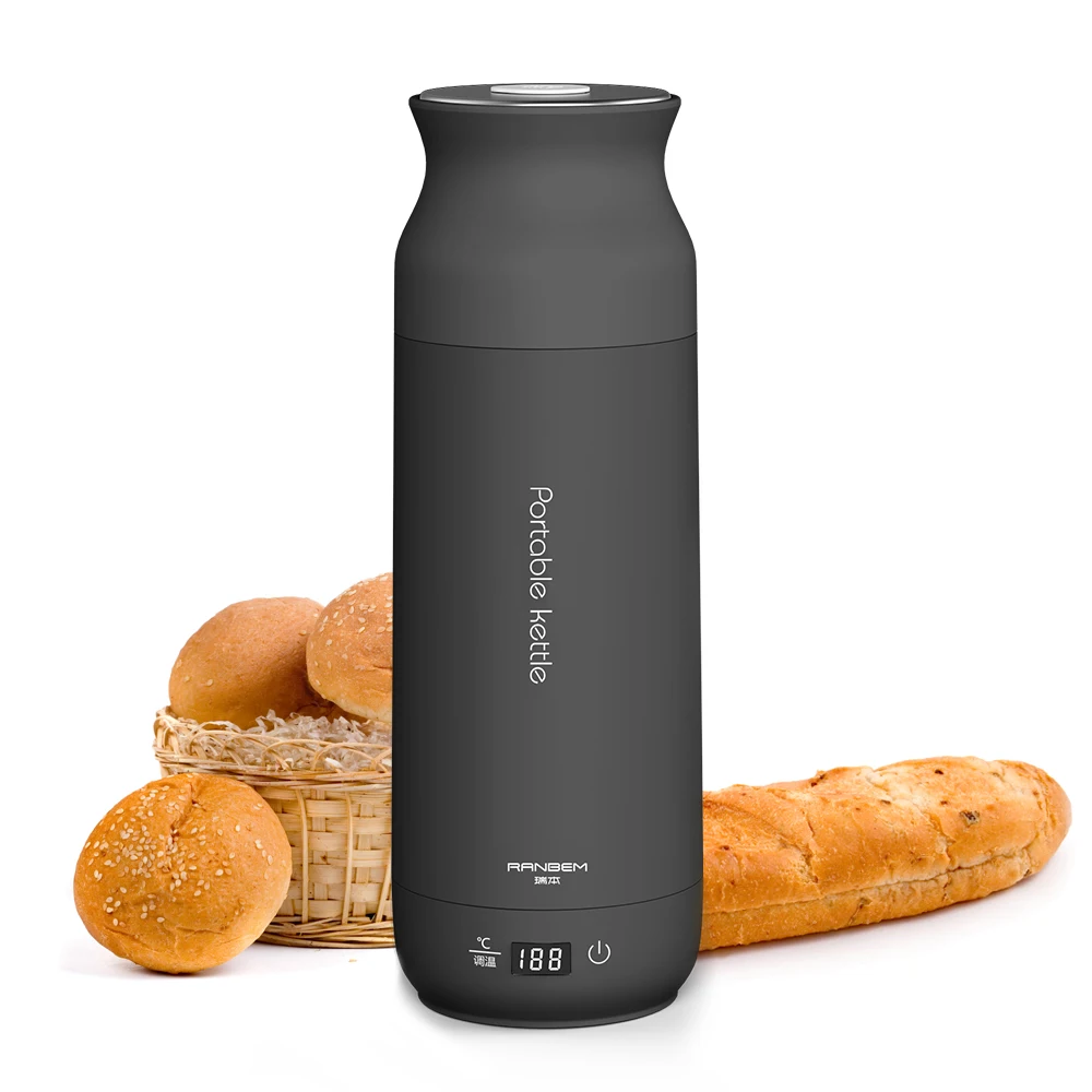 304 stainless steel plastic mini 0.4l  for hotel room water pink intelligent chinese 24 hour to keep warm electric kettle