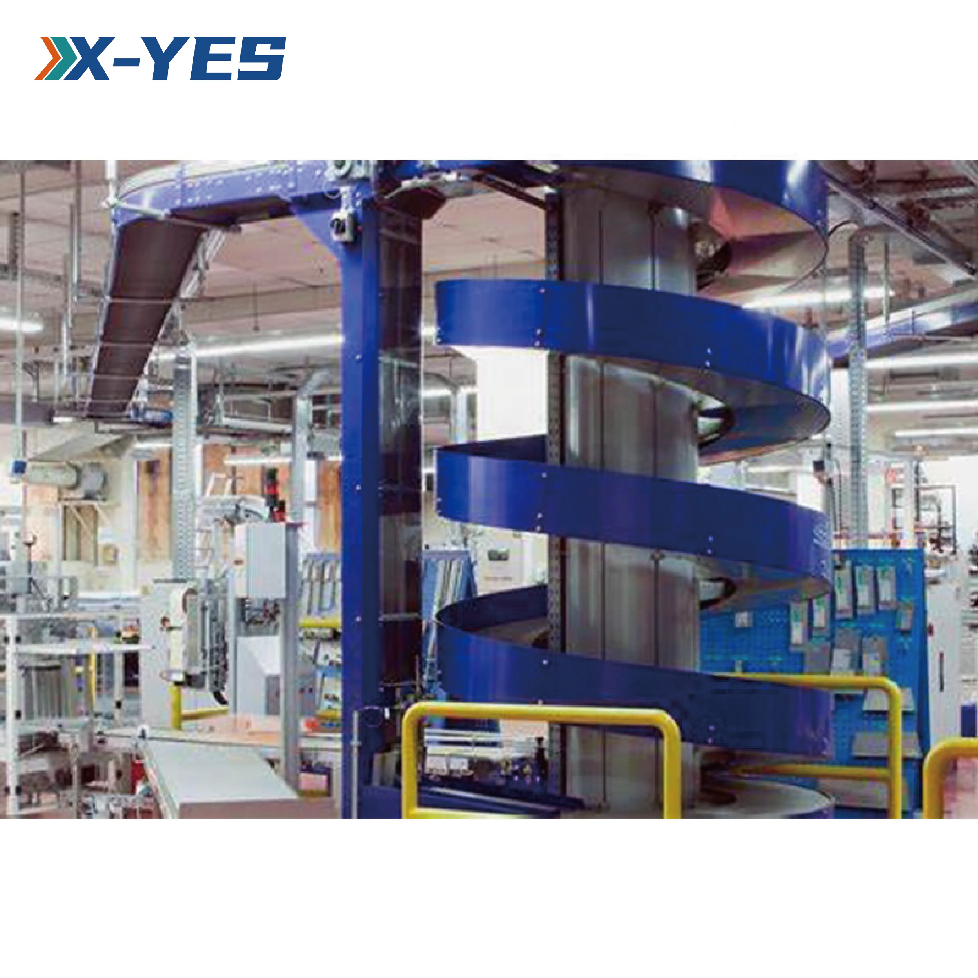 Spiral Loop Conveyor Paper Dryer Mesh Belt Spiral Vertical Conveyor for Industry Sprial Conveyor Machine Rubber Stainless Steel