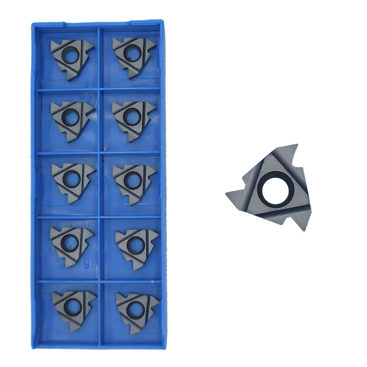 High Speed Cutting Machining Steel Metal Lathe Tools Tungsten Carbide 16IRAG55 Thread Turning Cutting Inserts