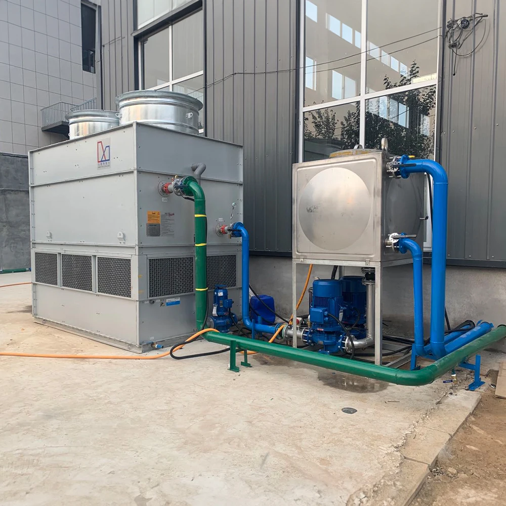 Double Sides Into Wind Crossflow Water Closed Loop Steel Cooling Tower