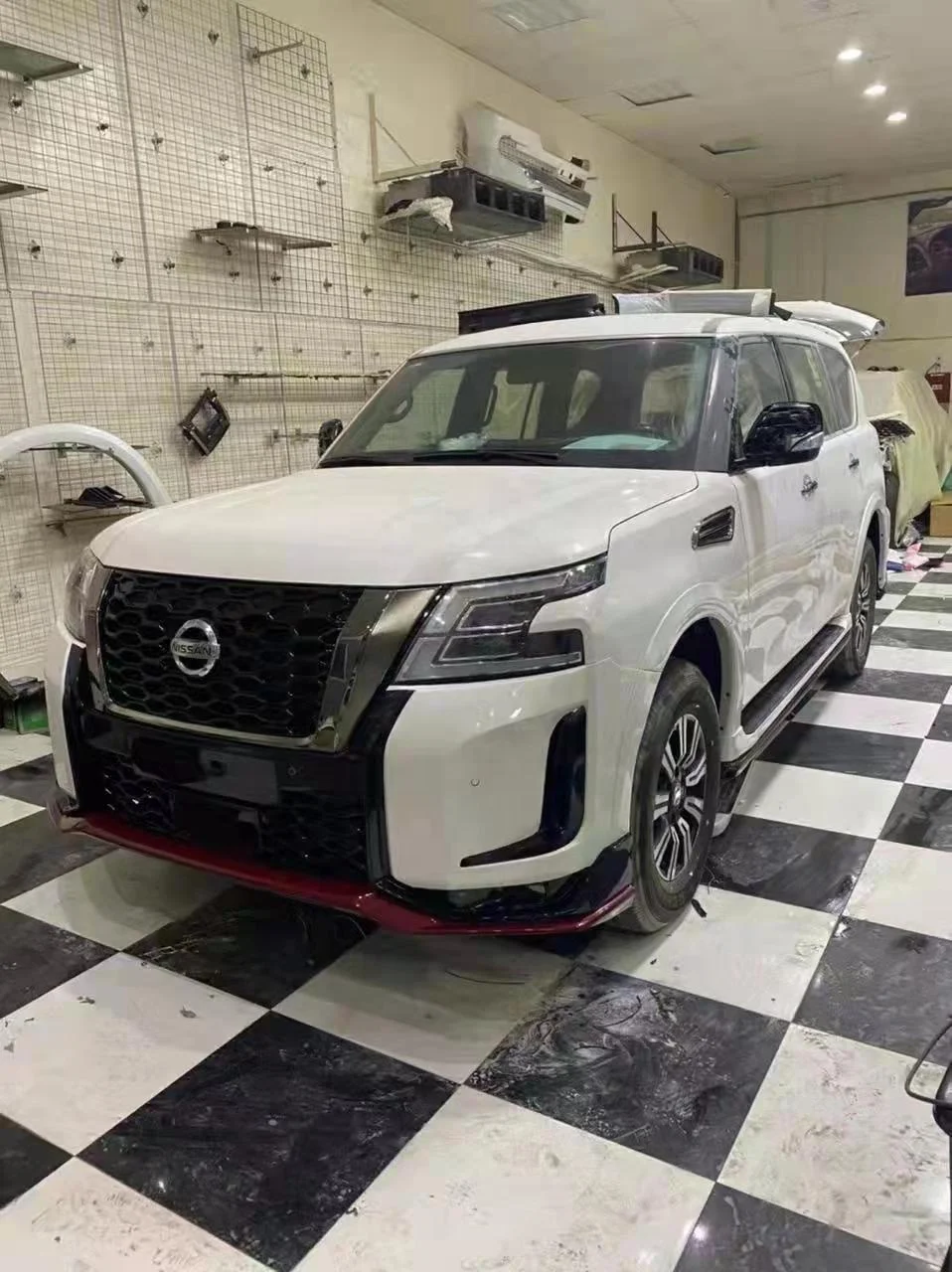 luxury hot sale body kit for Nissan Patrol Nismo 2021 front bumper back bumper