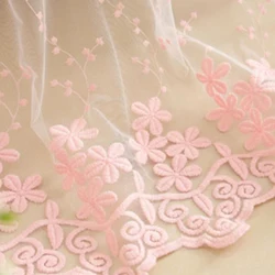 Latest design elegant Curtains lace curtains for windows wholesale sheer 2 layer curtains with grommet for kids room bedroom