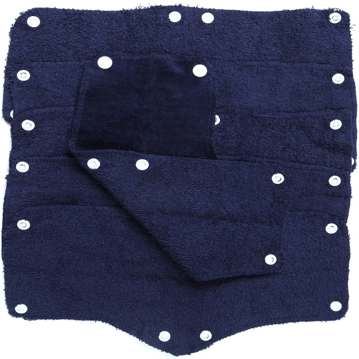 2022 OEM Terry Topper Snap-On Hard Hat Sweatband Washable Terry cotton Hard Hat Sweatband