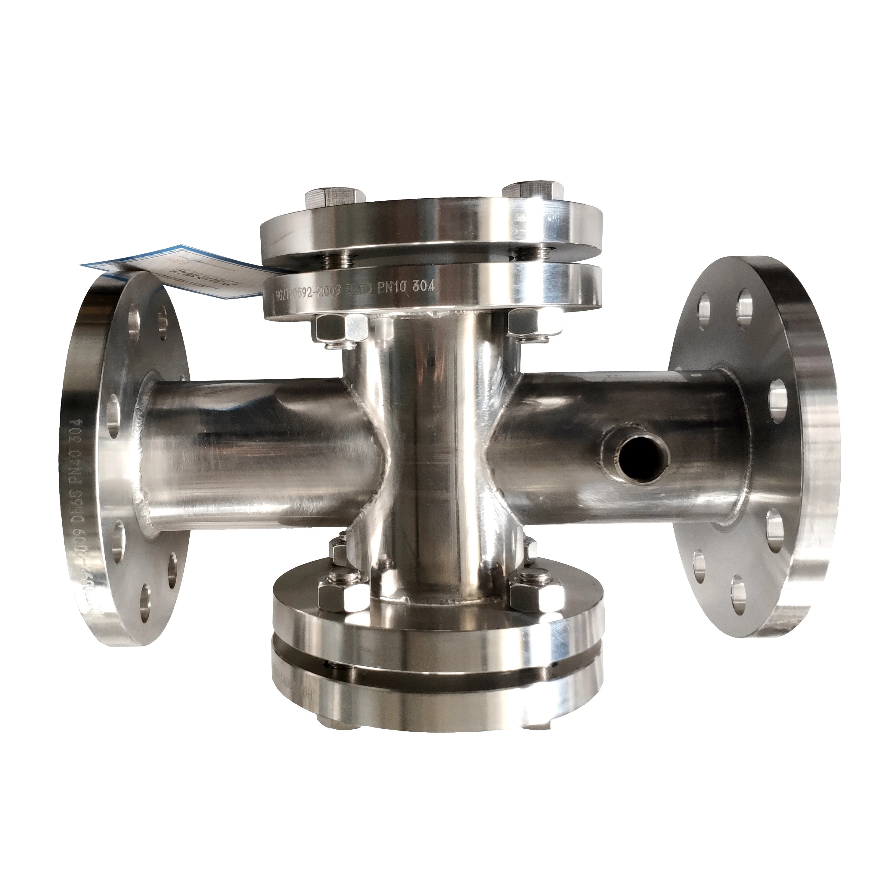 Hot water/oil heat tracing high pressure stainless steel sight glass Flange Full Bore Sight Glass