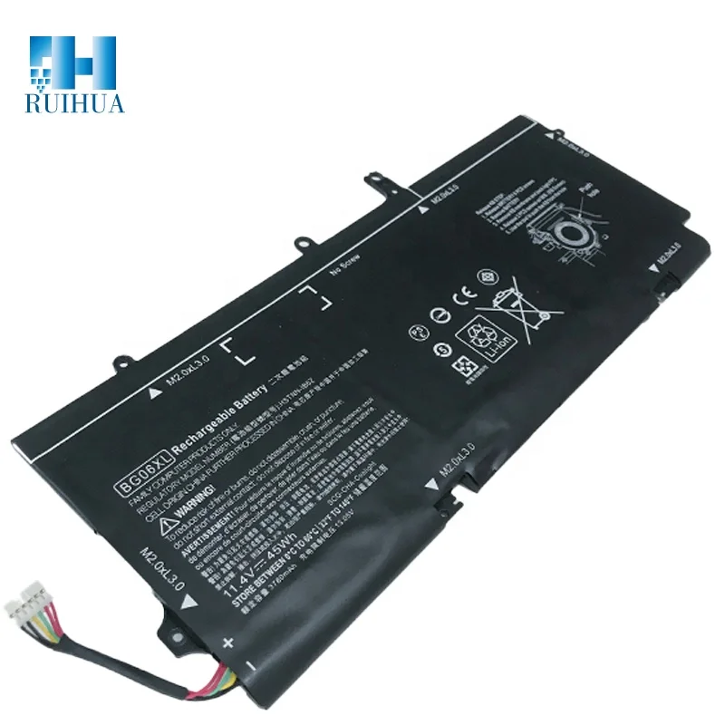 New BG06XL Laptop Battery 11.4V 45Wh 3800mAh For HP Elitebook Folio 1040 G3 Battery HSTNN-IB6Z HSTNN-Q99C