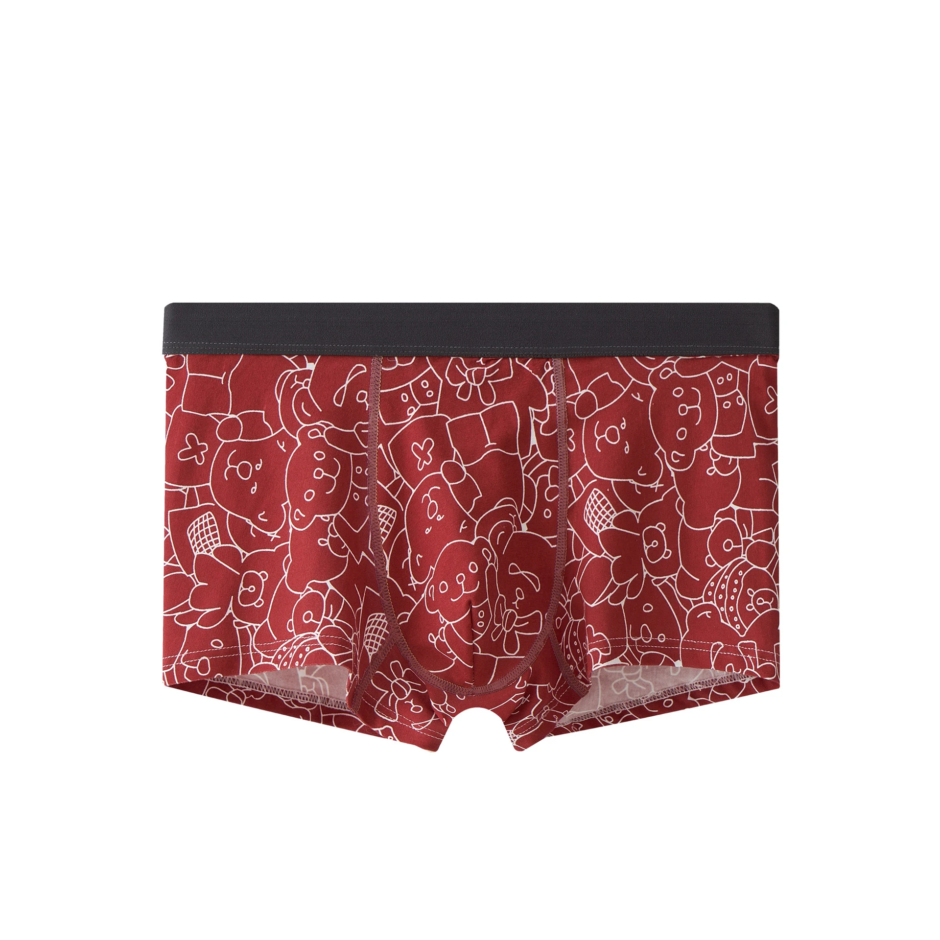 Custom Sexy Polyester Mens Boxers Briefs All Of Print Totem Organic Cotton Underwear
