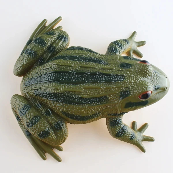 Vivid Home Decor Garden Decor Animals Statuary Plastic Frog Toys Garden Toad Statue