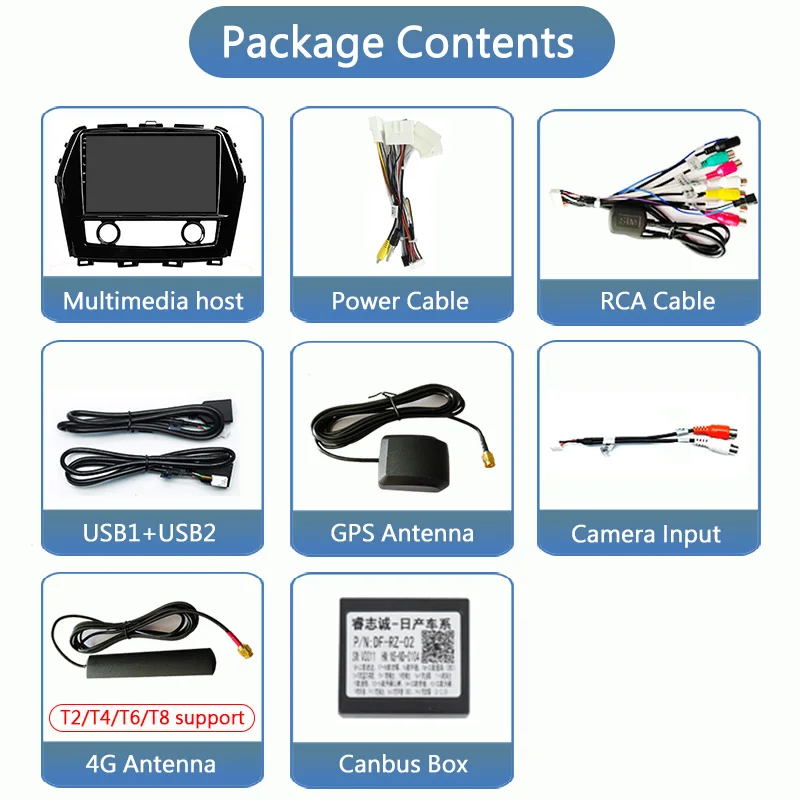 For Nissan Maxima A36 2015  Car Radio Multimedia Video Player Navigation GPS Android 10 No DVD 2din