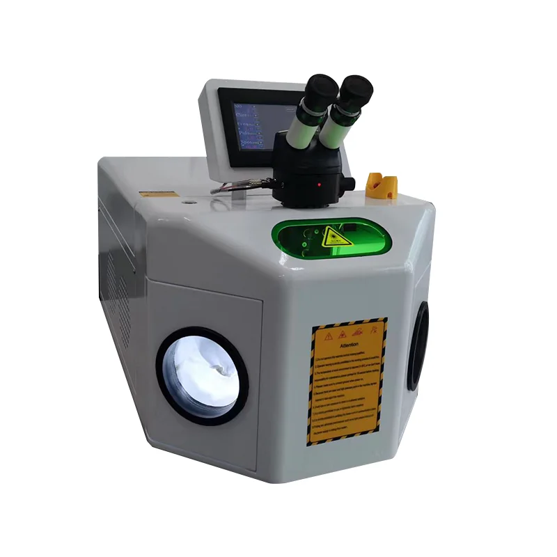 DaG MC Soldadura Por Laser 100W 200W YAG Laser Welder Jewelry Welding Machine 18K Gold Silver Jewellery Laser Soldering Machine