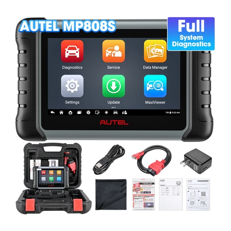 autel mp808s machine updated version of ds808 mp808 computer box programming obd2 scanner diagnostic tool