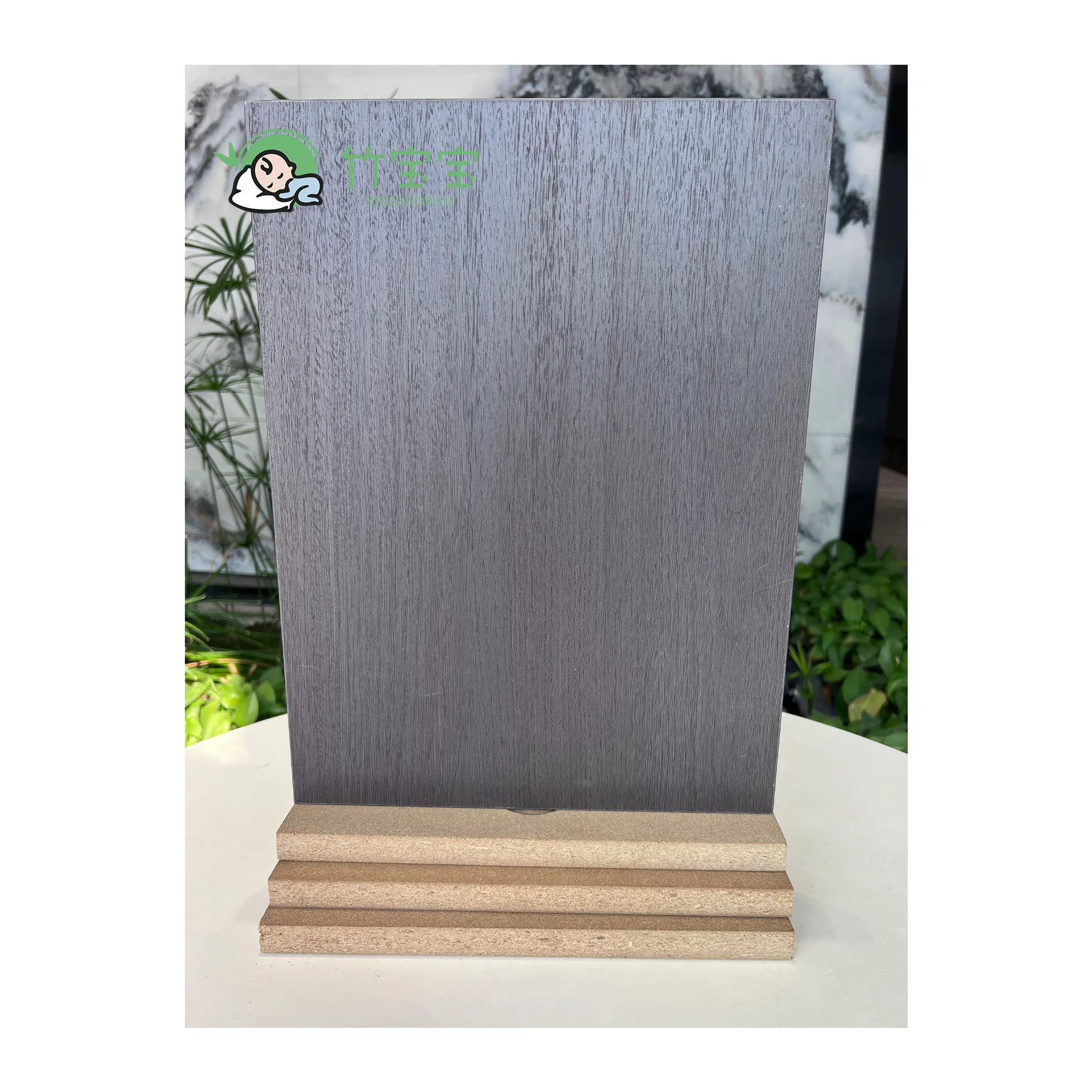 Custom Modern Design Laminated Particle Board Strong Stability Flakeboards for Furniture Made of Wood Bamboo Finished Surface