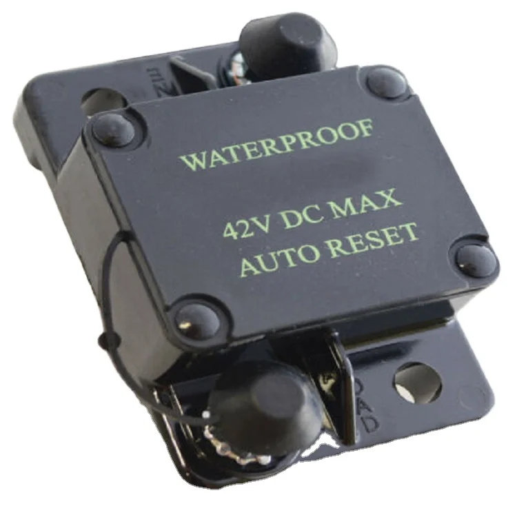 
GCA-B Series Automatic Reset High Amp Circuit Breaker Fuse Invert DC Circuit Breaker 25-200 Amp 12V-48V Wate 