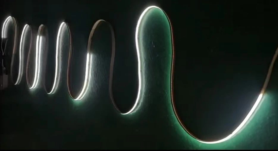 Smooth Pixel Addressable Led strip WS2811 IC White DC24V 10mm 12W/m Water Flow Cob Led Strip For Corridor