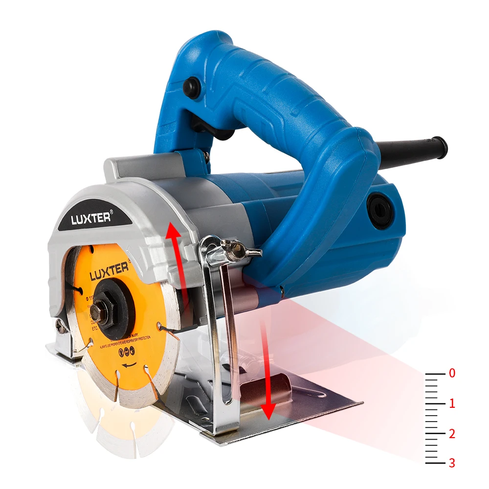 Portable electric tools Marble cutting machine Adjustable cutting depth Blade cutting of ceramic tile stone