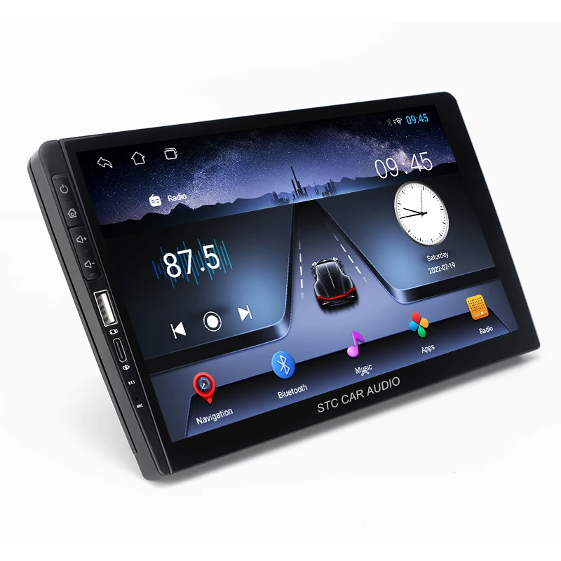 9 дюймов Android Авто Радио Dvd плейер автомобильный стерео с CarPlay Навигация & Gps BT IPS + 2.5D аналоговая камера высокого разрешения Автоэлектроника