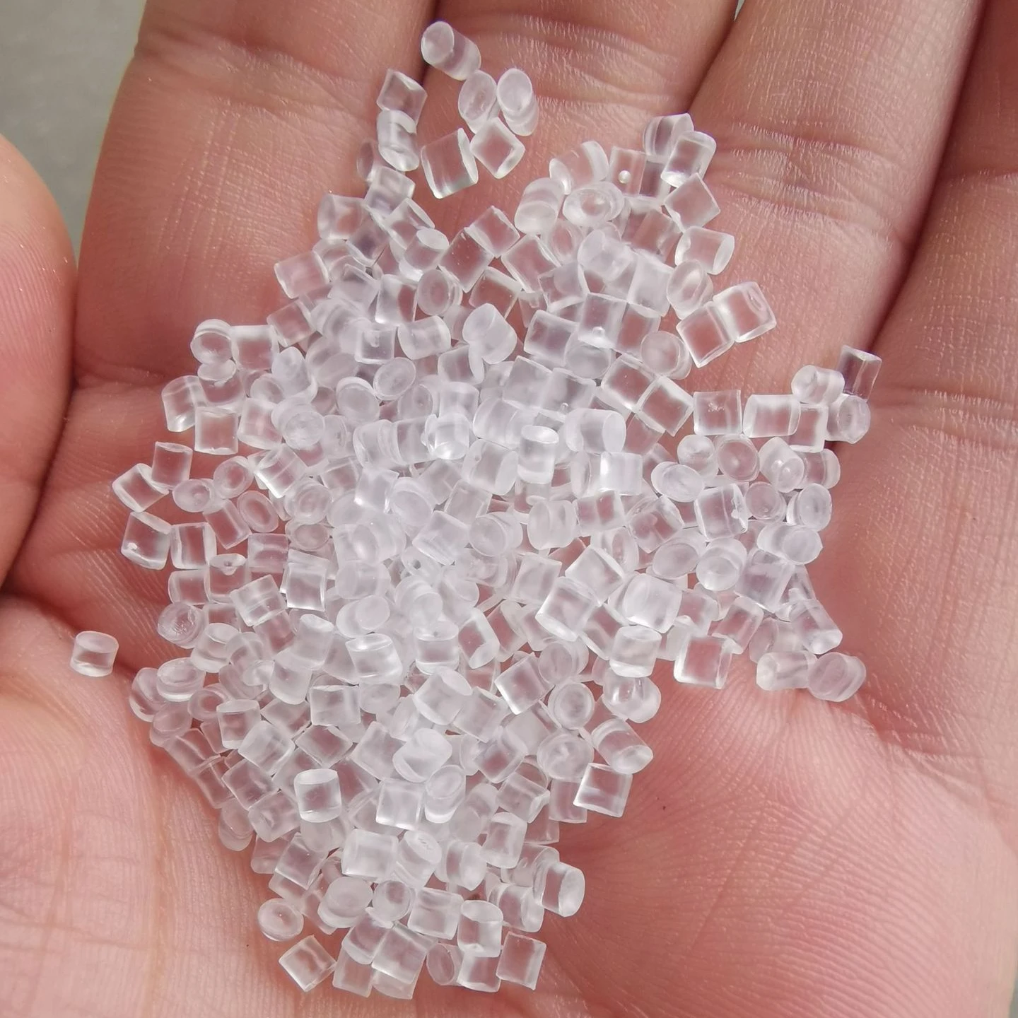 Transparent GPPS recycling granules Virgin material/recycled plastic GPPS granules