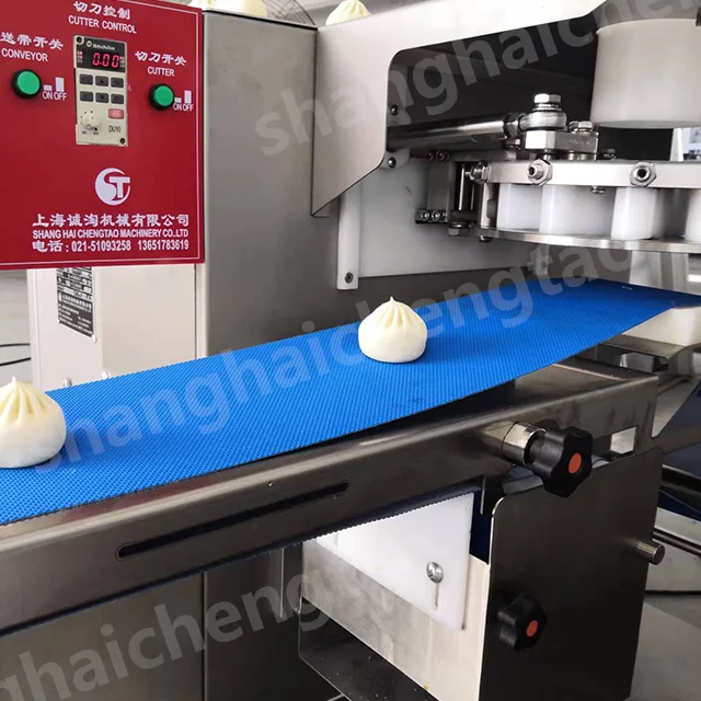 2023 Chengtao Barbecue Pork Bun Machine Maker Bao Bun Forming Machine Automatic Frozen Baozi Machine