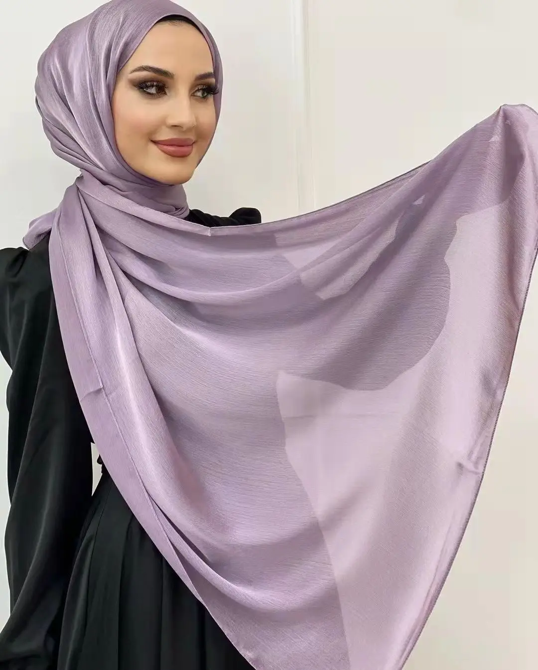 Wholesale Smooth Soft Scarves Light Weight Veil Muslim Women Premium Musulman Chiffon Hijab hijab muslim
