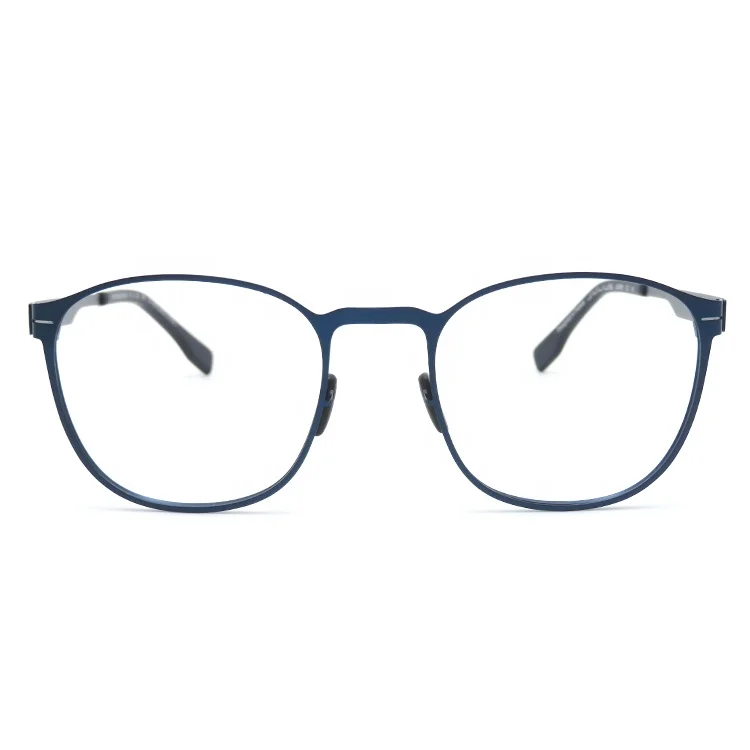  2019 тонкие металлические очки с защитой от синего света