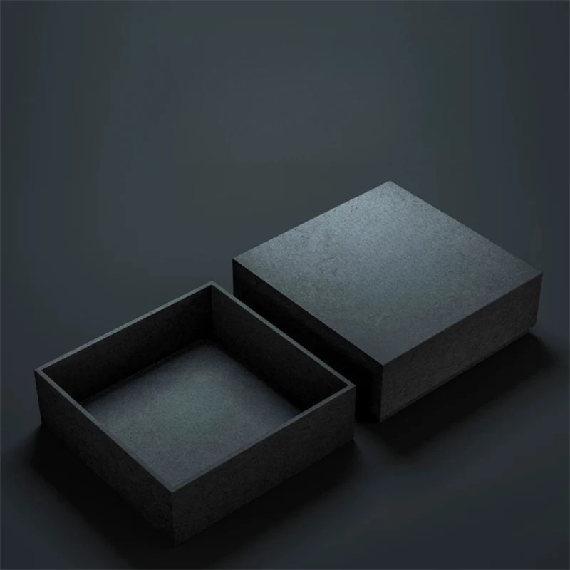 High-End Luxury Watch Box Black Wooden Gift Box Paper Lid Bottom Custom 3D Design Perfume Bottle Tool Box Toolboxes