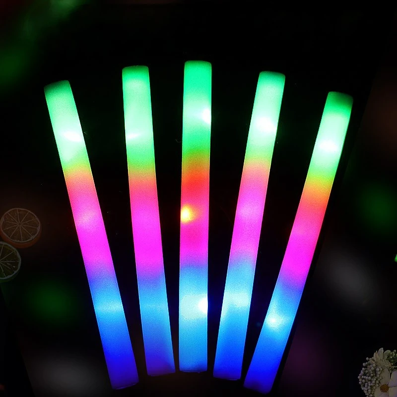 Concert light stick electronic led colorful luminous sponge Rod foam rod