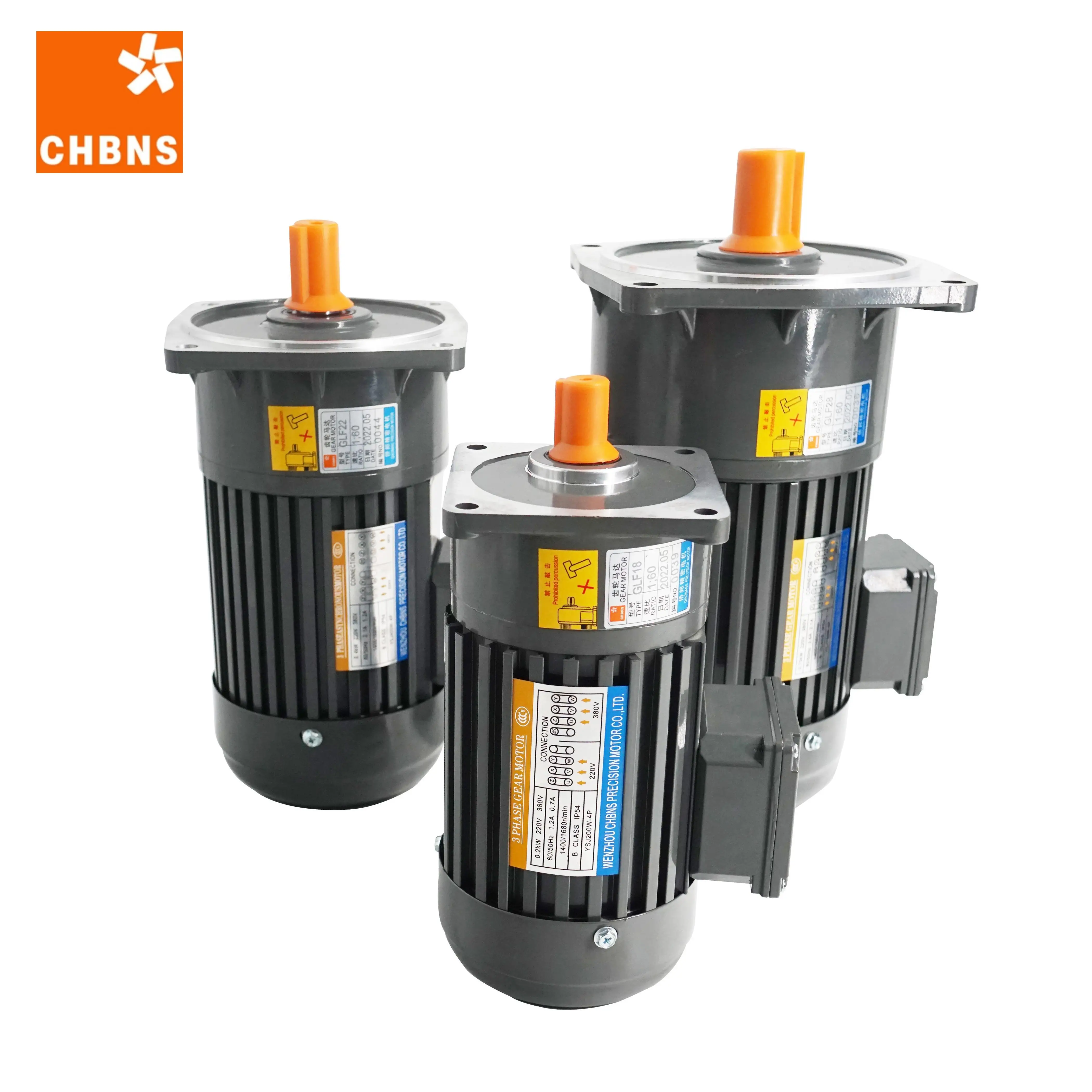 Low Rpm Helical Gears Speed reducer box 400w 1/2 Hp  Horizontal Vertical Gear motor