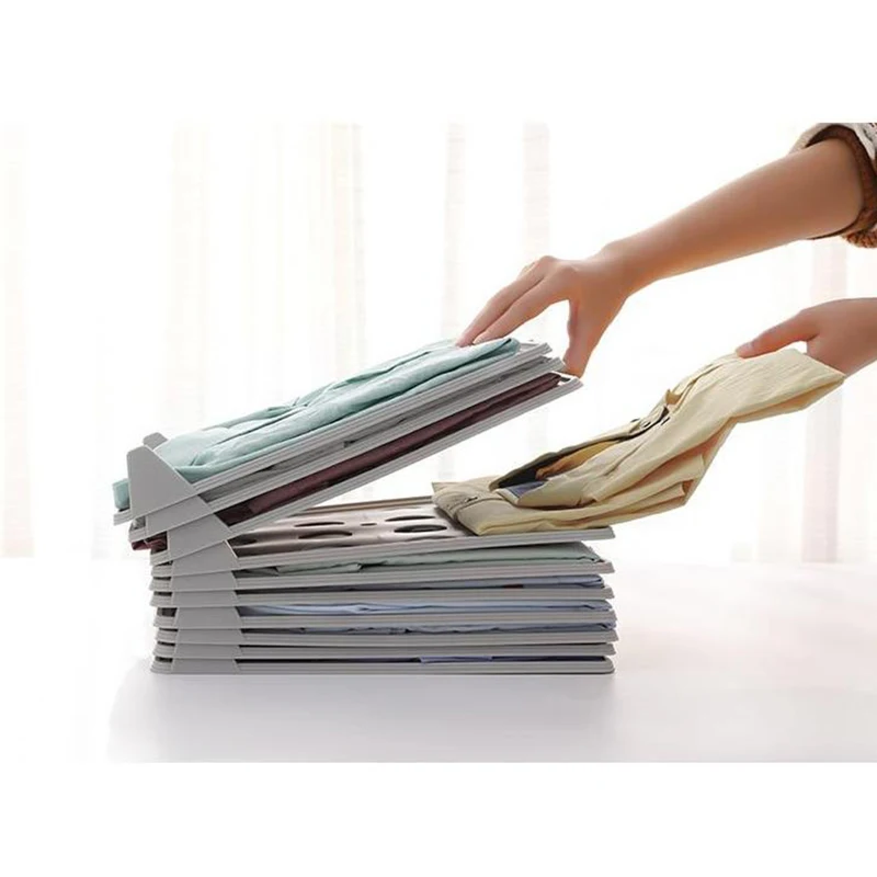 Closet Clothes Folder Organizer T Shirt Folder Documents Dividers T-Shirt Organizing System