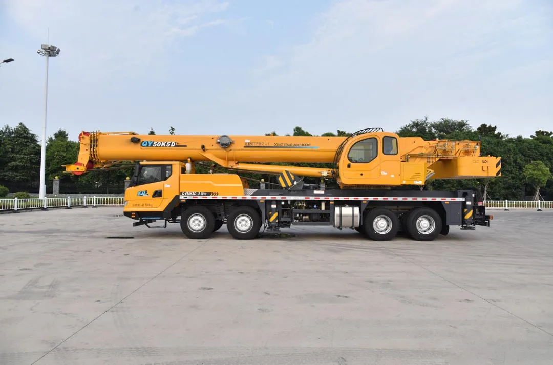 crane truck 50tons QY50KD with optional accessories and attachments within Lifting Machinery popular in Algeria