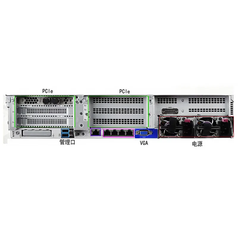 New inventory hot selling servers HP DL388 Gen10 series server international brand servers use dual channel IntelXeon processors