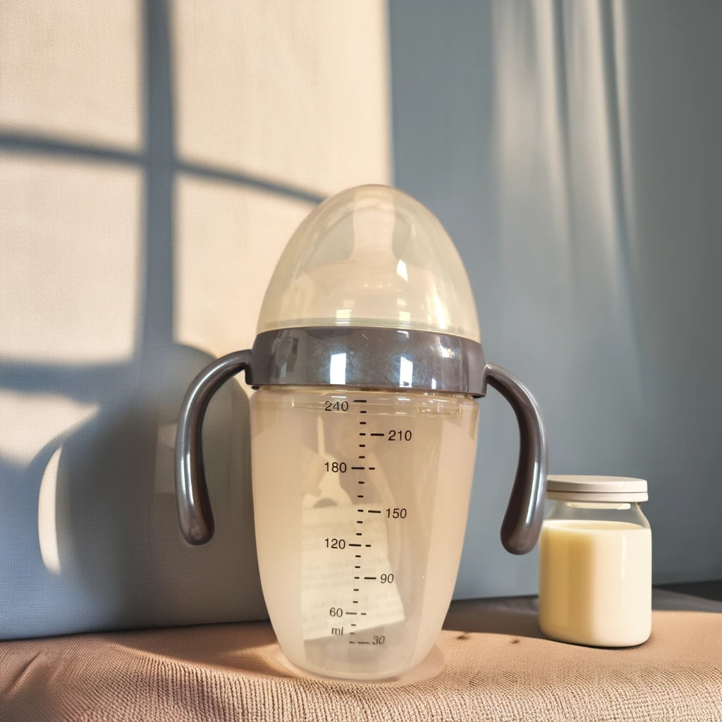 BPA-Free 240/330ml Silicone Baby Milk Bottle Safe Squeezing Nursing Bottle for Newborn Baby Food and Drinks