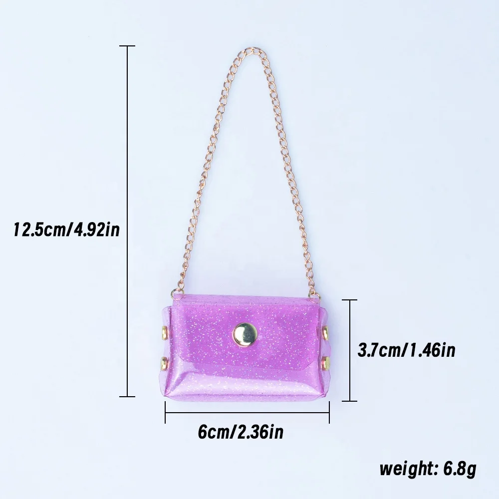 New Mini Cute Doll Accessories Dazzle Chain Bag BJD Doll trinkets Everyday dress up small things