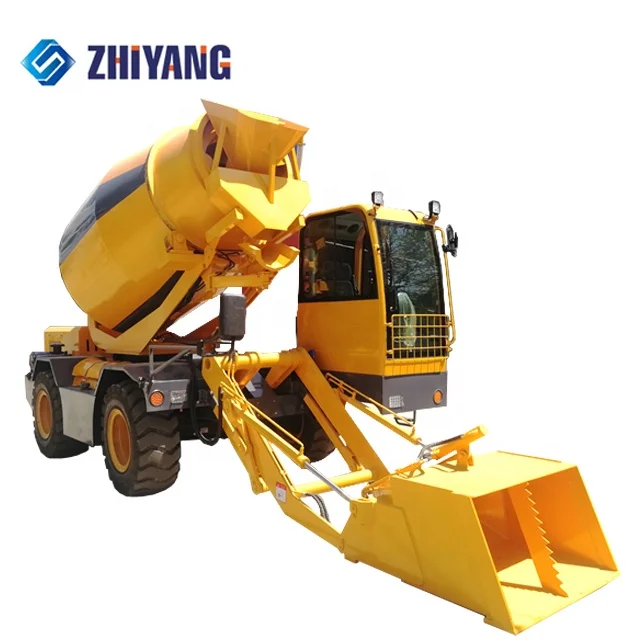 Wei fang best sale concrete mixers self loading 4.0m3