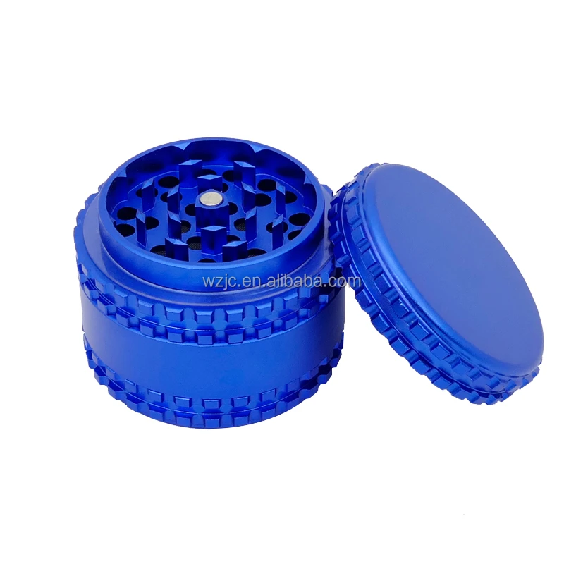 JC9041 diamond teeth new design herb grinder high-quality herbal accessories grinder aluminum herbal grinder for leisure places