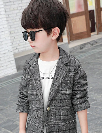 
Spring Children Casual Boys Worsted suit 