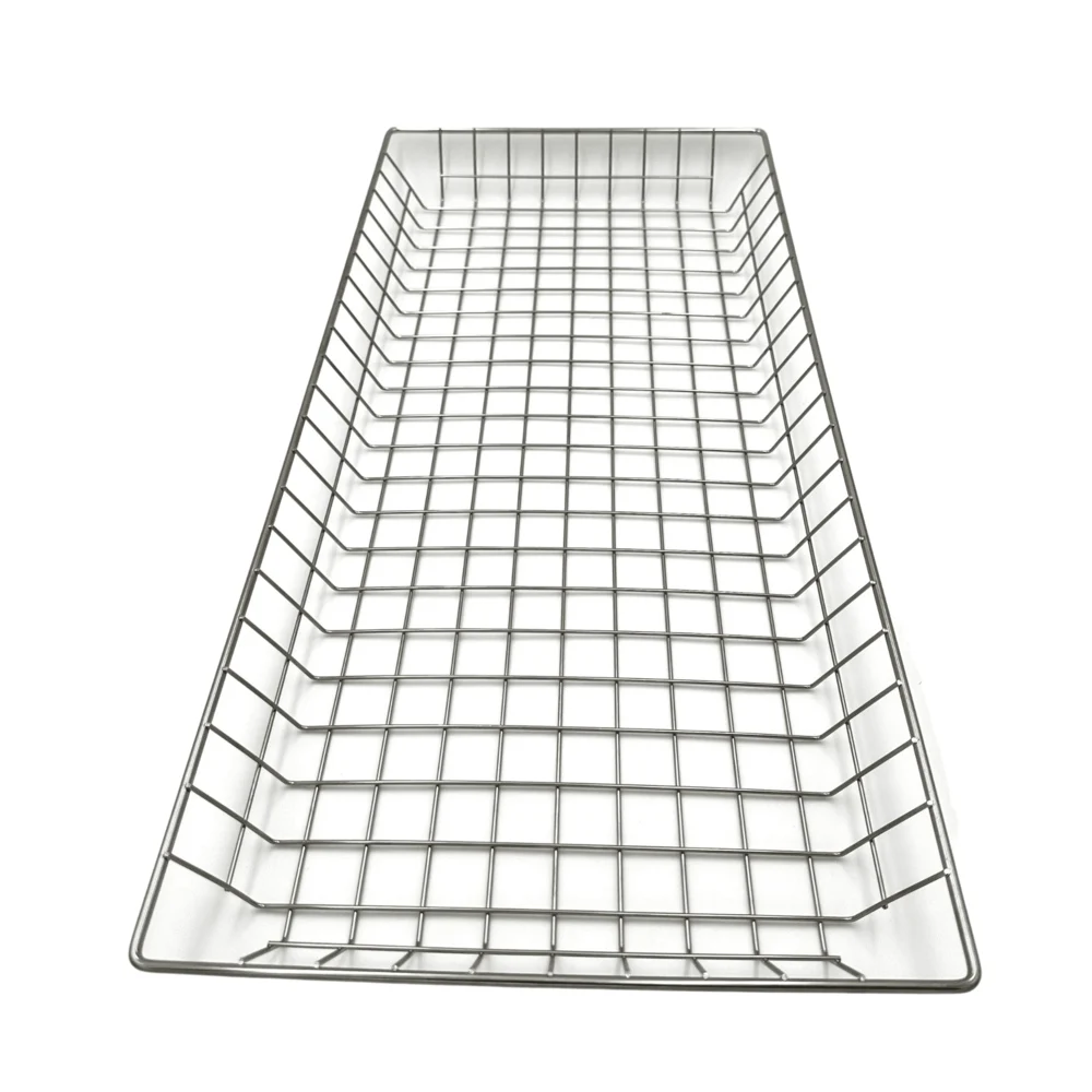 Rectangular Iron Wire Basket Handmade Fancy Design Customized Stainless Steel square wire planting hanging baskets