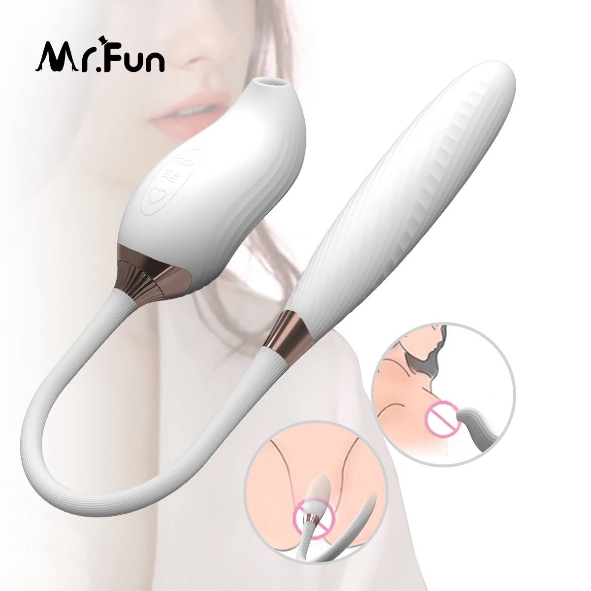 The Newest Sucking Female Clitorial Sex Smal And Vibrador  With Vibrating 3 in1 G-spot & Clitoris Stimulator Nipples