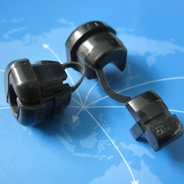 Black strain relief (/RoHS,suitable for flat type) 5P-4 5N-4 6N-4 6P-4 6N3-4 7N-2