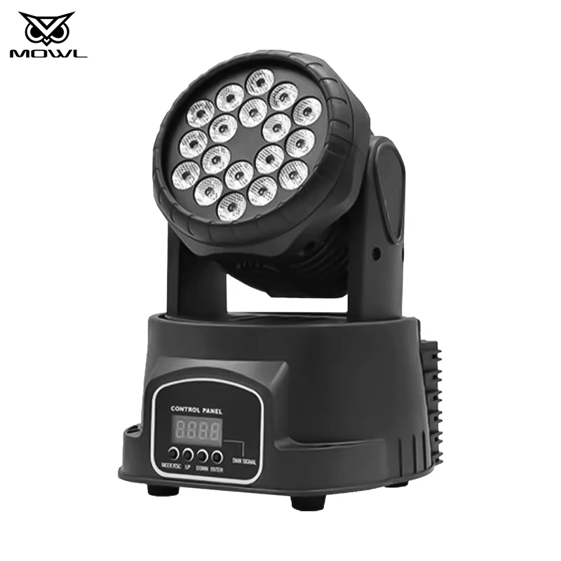 Wholesale 18x10W RGBW 4in1 Moving Head LED Wash Par Light for Stage Disco Bar Dj Club