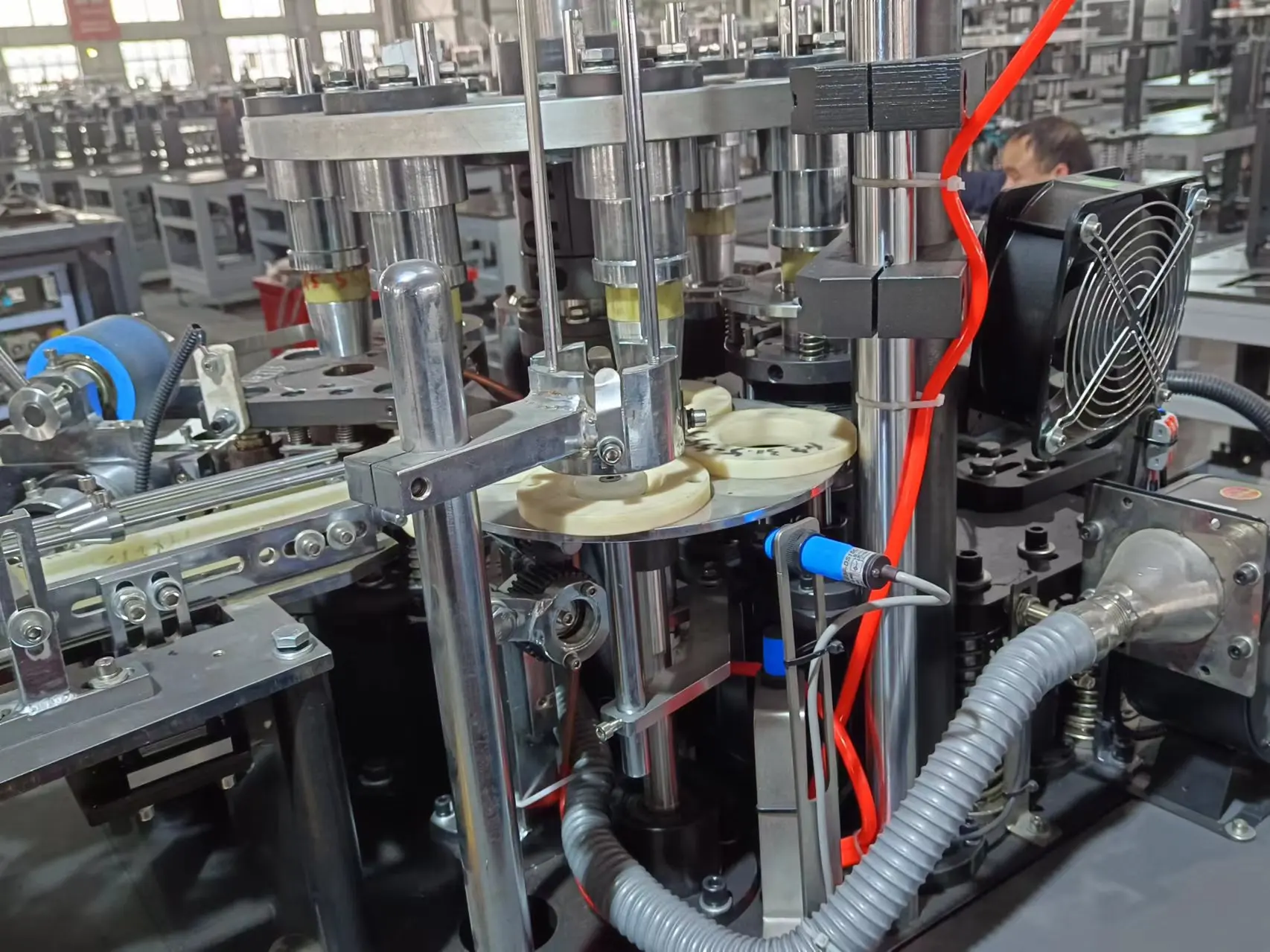 Big paper cup ZSZB-D80S automatic paper cup making Machine