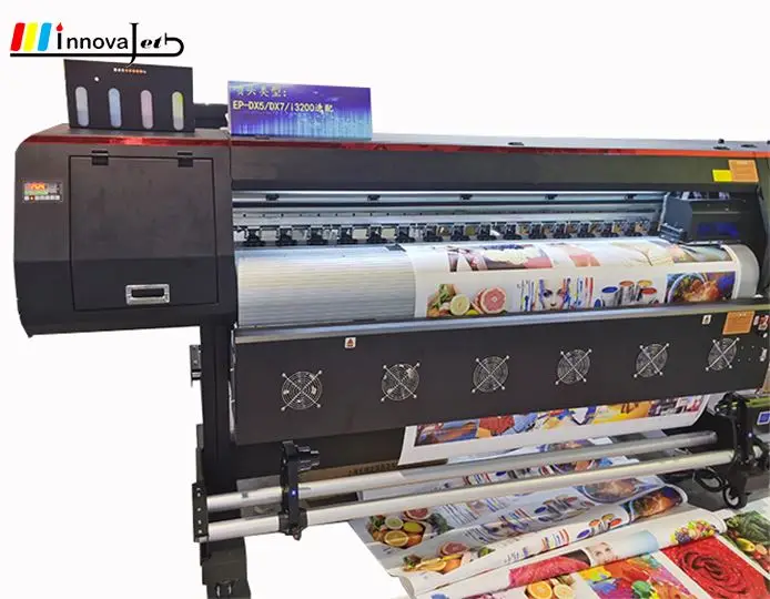 Made In China Dx5 Dx7/Xp600/I3200 Max 1440Dpi World Colour Inkjet Eco Solvent Printer