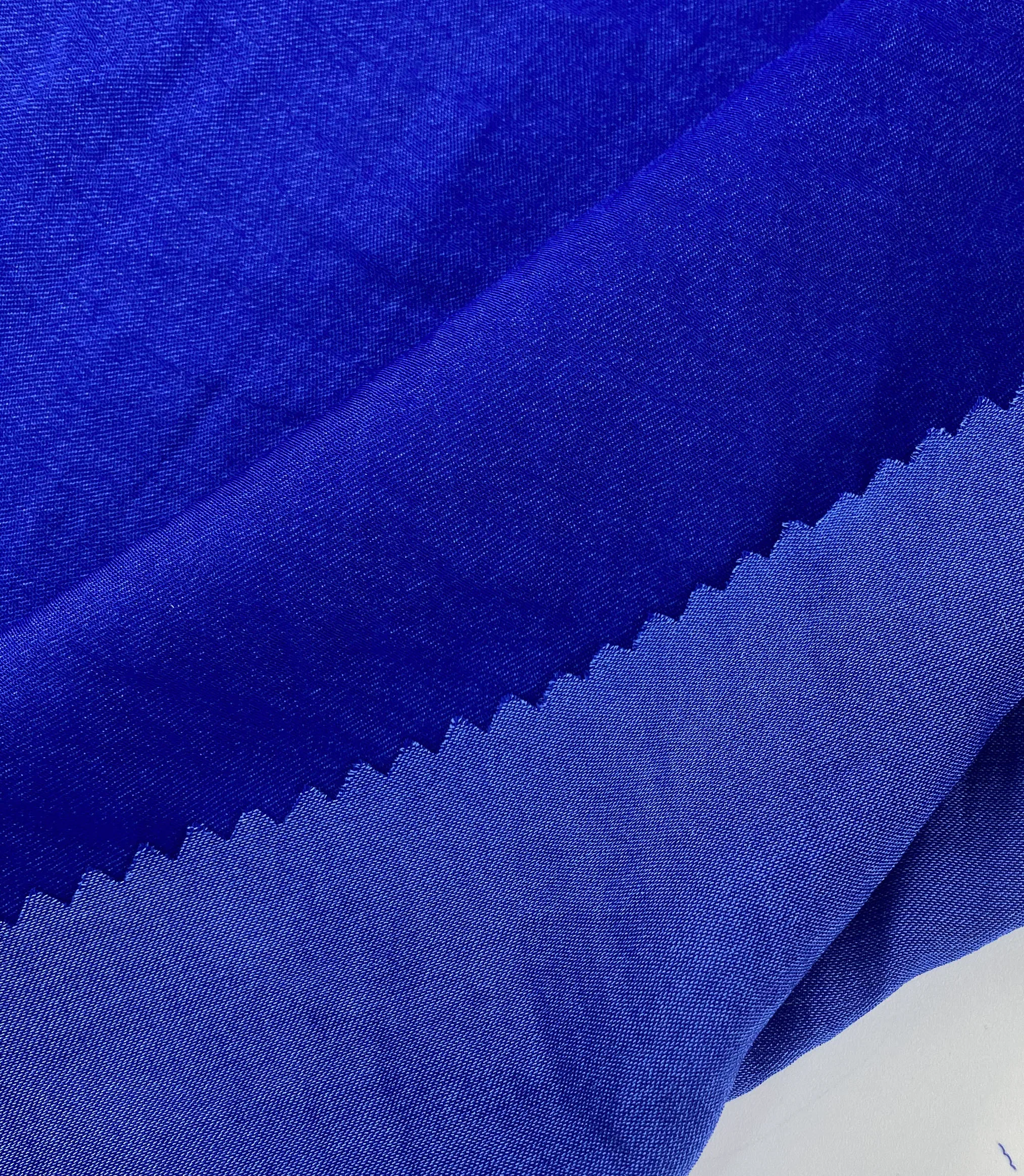 Custom made 85GSM Polyester Haidao silk satin fabric for dress