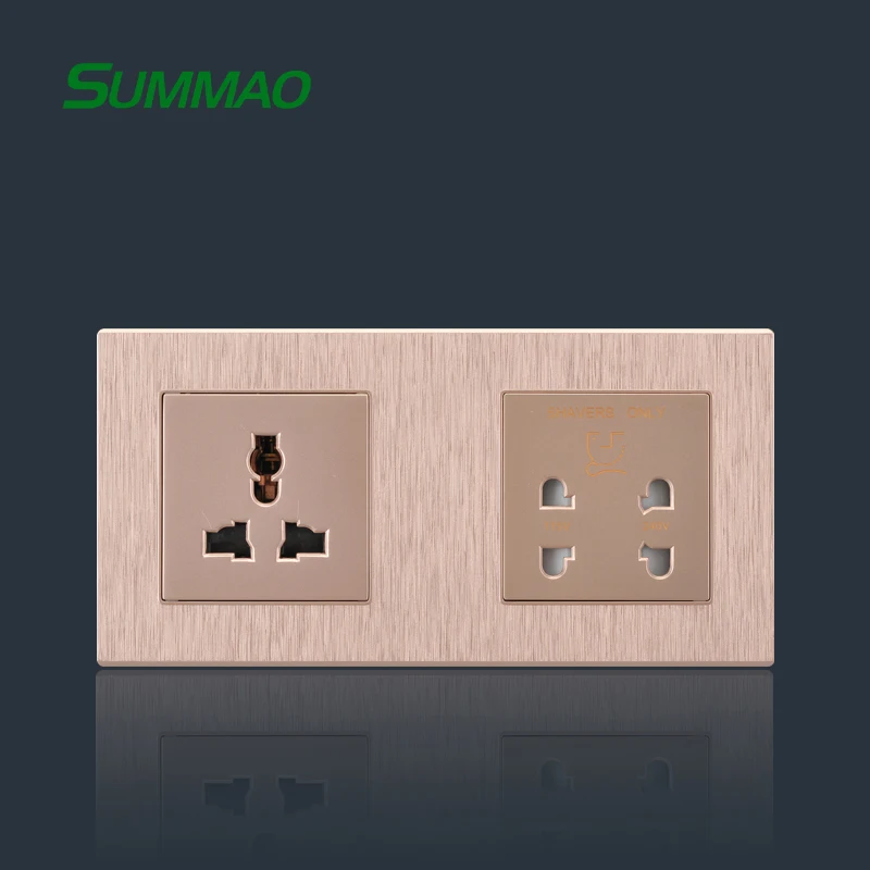 Wholesale Customized Multiple Function Hotel Siamese Switch for Lamp/Light/TV/Bathroom/Socket