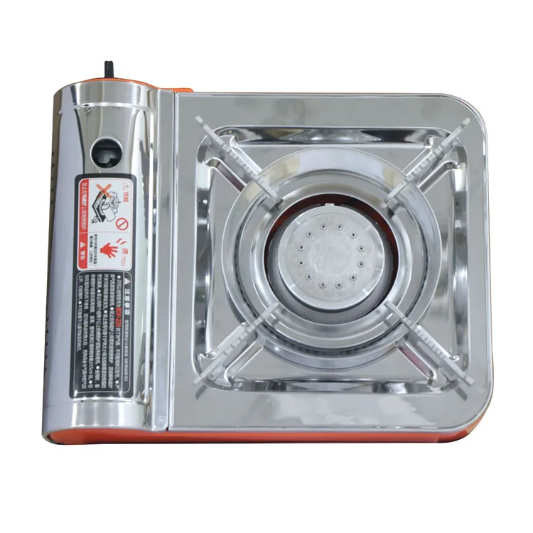 china factory travel camping hiking picnic bbq barbecue small portable cast iron gas stove
